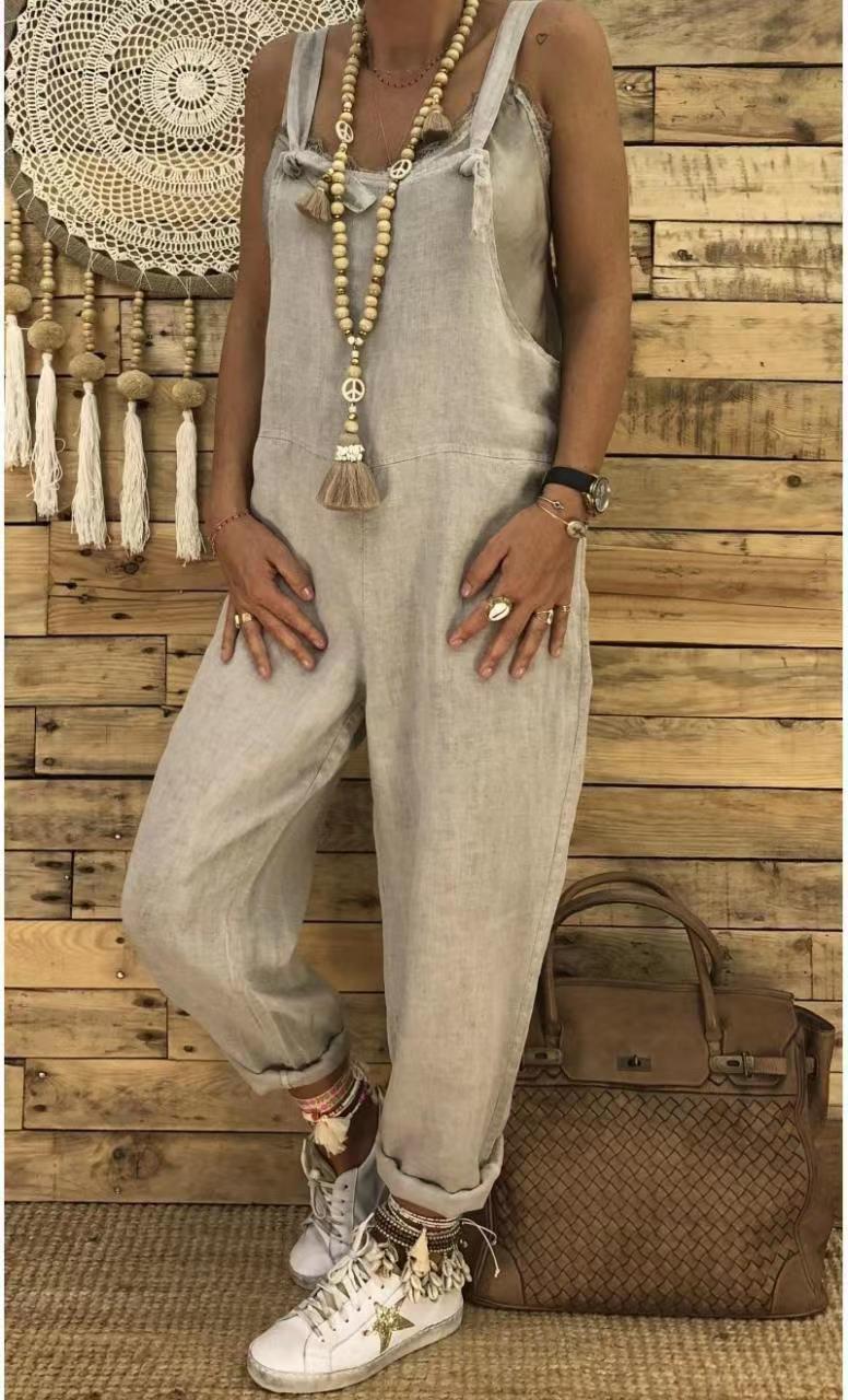 Long Sleeveless Jumpsuit For Women