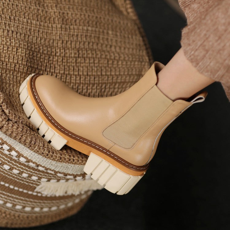 Simple Apricot Fashion Boot Sleeve Short