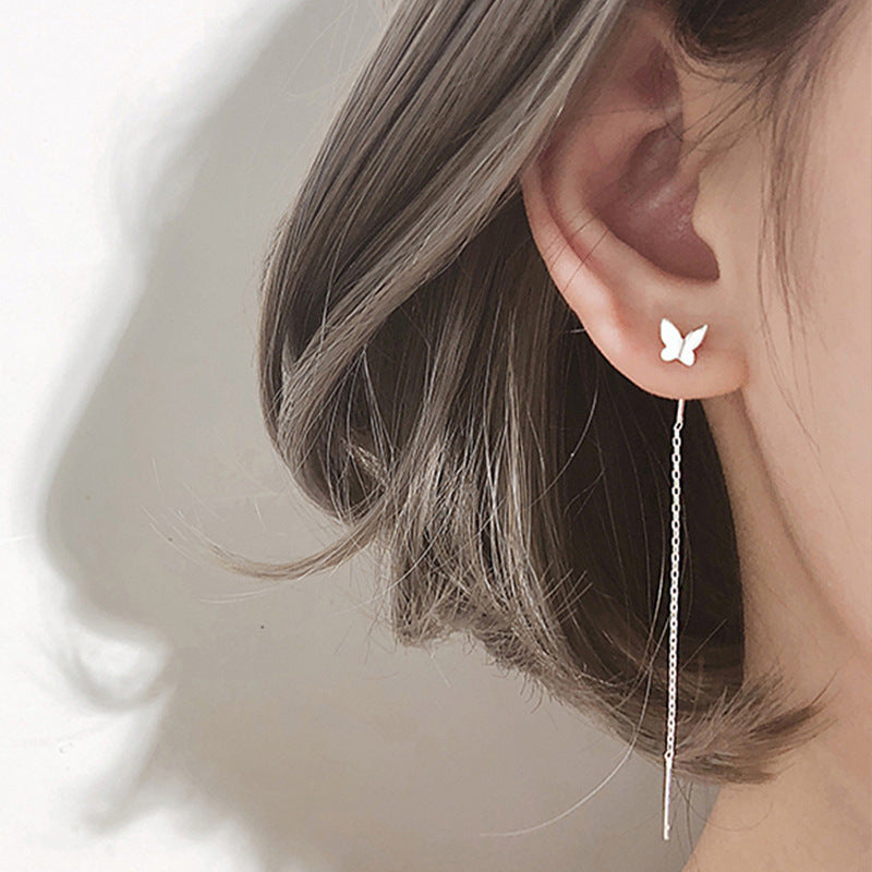 Thin Thin  Temperament Fashion Simple Earrings Women