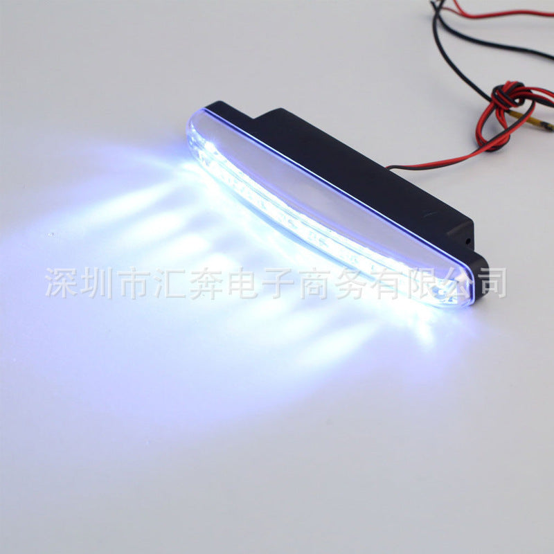 New Car Universal Daytime Driving Lamp Super Bright Car LED Daytime Running Light Foreign Trade New