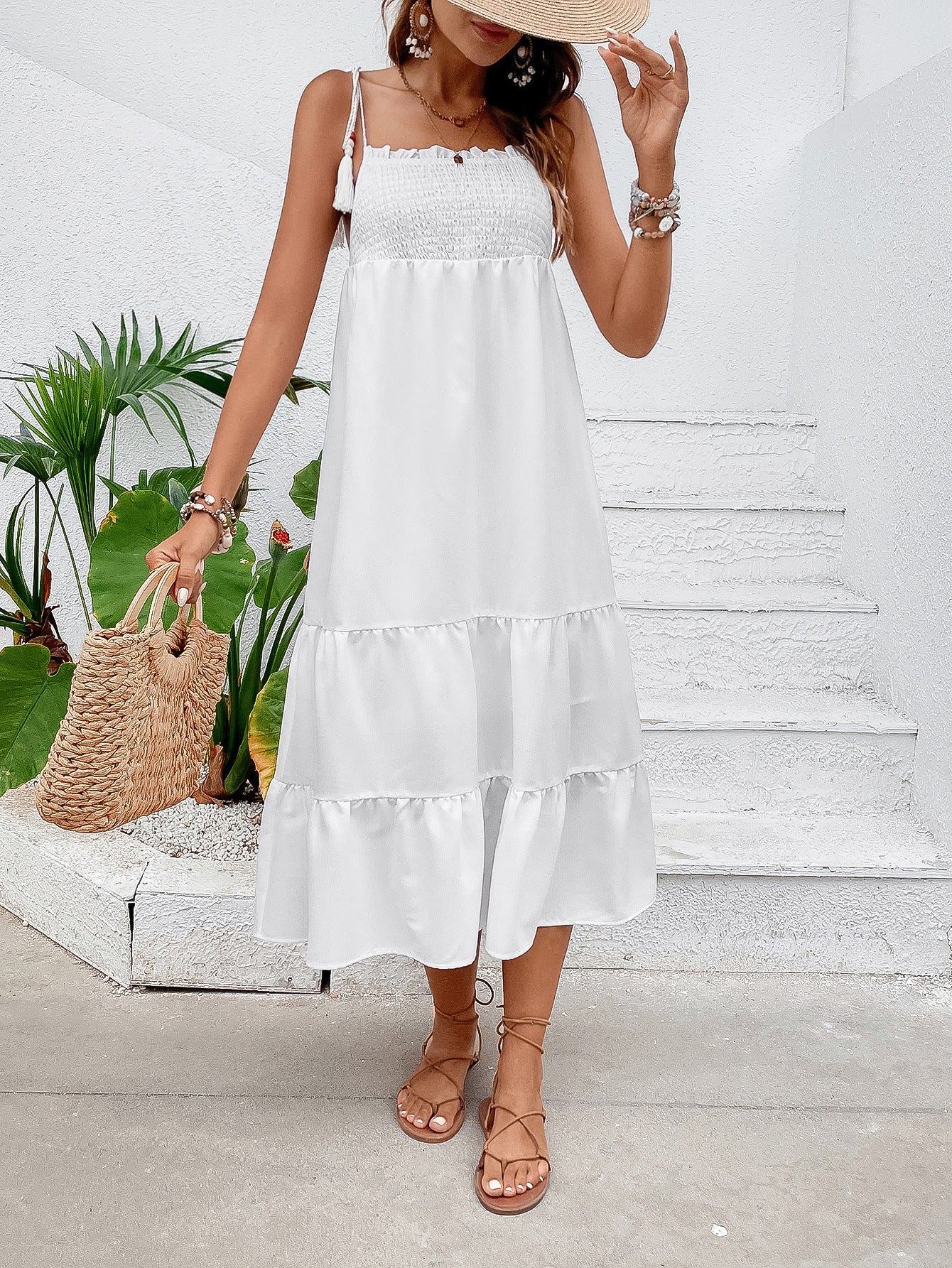 Sleeveless Sling Princess Dress Vest Dress Slimming