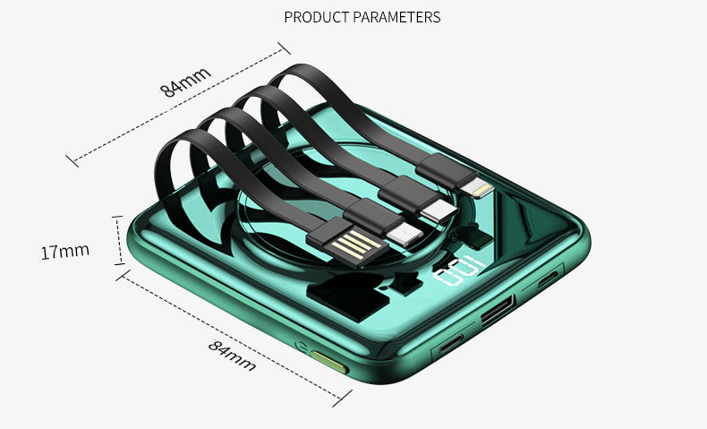 20000mAh Fast Charging Power Bank Mini Portable