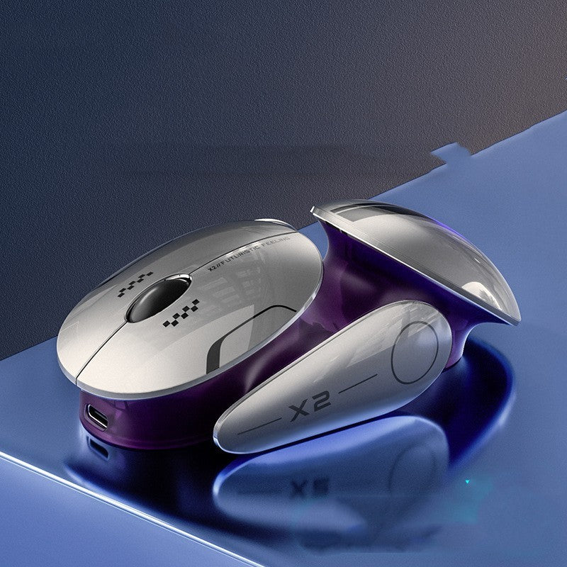 Bluetooth Wireless Three-mode Mouse Mute