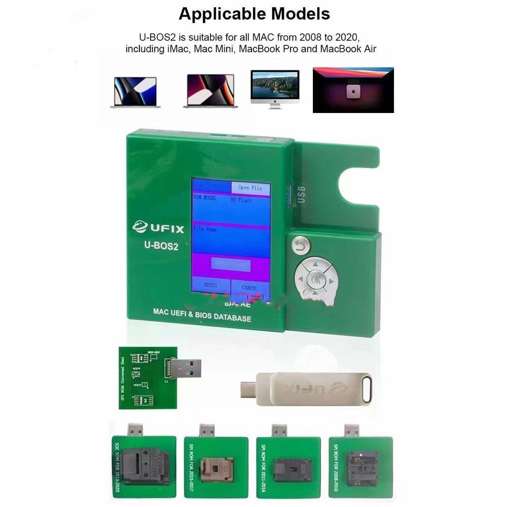 UFIX U-BOS2 pour supprimer le verrouillage de verrouillage du micrologiciel de verrouillage du micrologiciel Lock