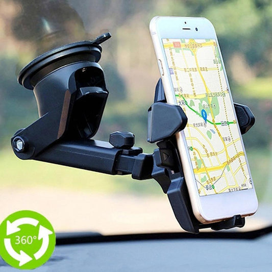 Windschutzscheibe Auto Telefon Halter Universal dans Auto Handy Halter Stehen Verstellbare Telefon Sauugnapf Halter Car Mount Handy Stehen